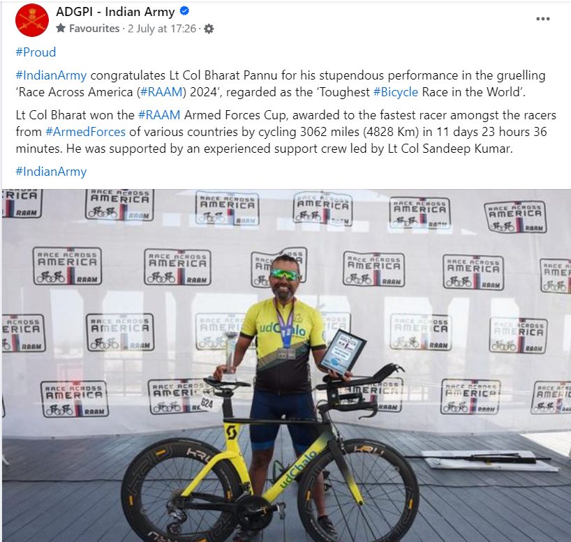 ADGPI — the RAAM 2024 salute