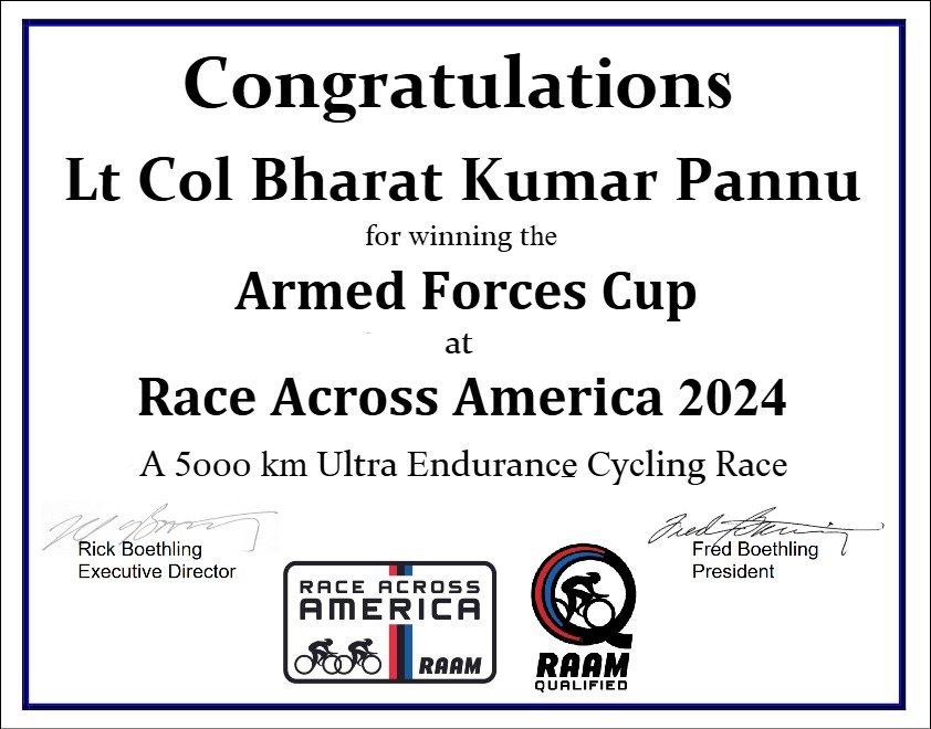 Armed Forces Cup — RAAM 2024
